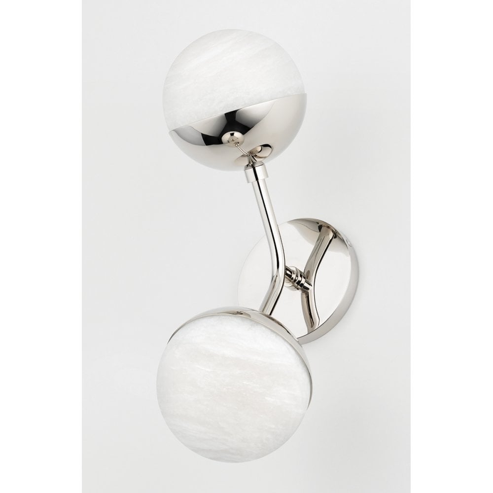 Elegant Saratoga Collection Dual Light Wall Fixture