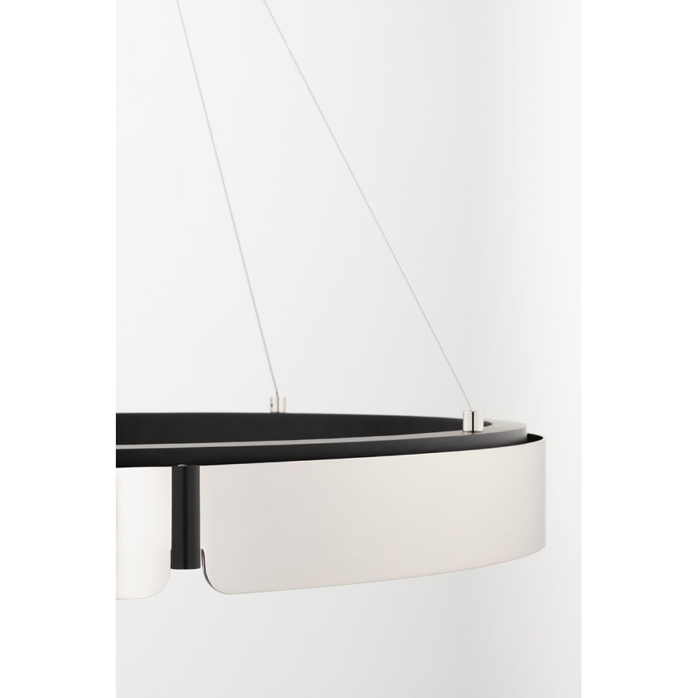 Tribeca AG-BK Small LED Wall Sconce with Alabaster Diffuser