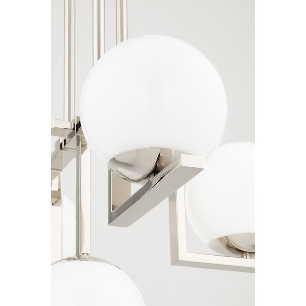 Tanner Antique Brass 4-Light Opal Glass Flush Mount Fixture