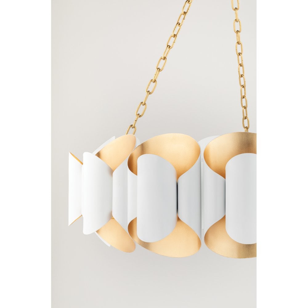 Elegant Dual Light Wall Sconce in Gold and Black Finish