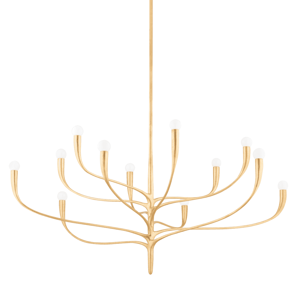 Labra VGL 12-Light Modern Steel Chandelier