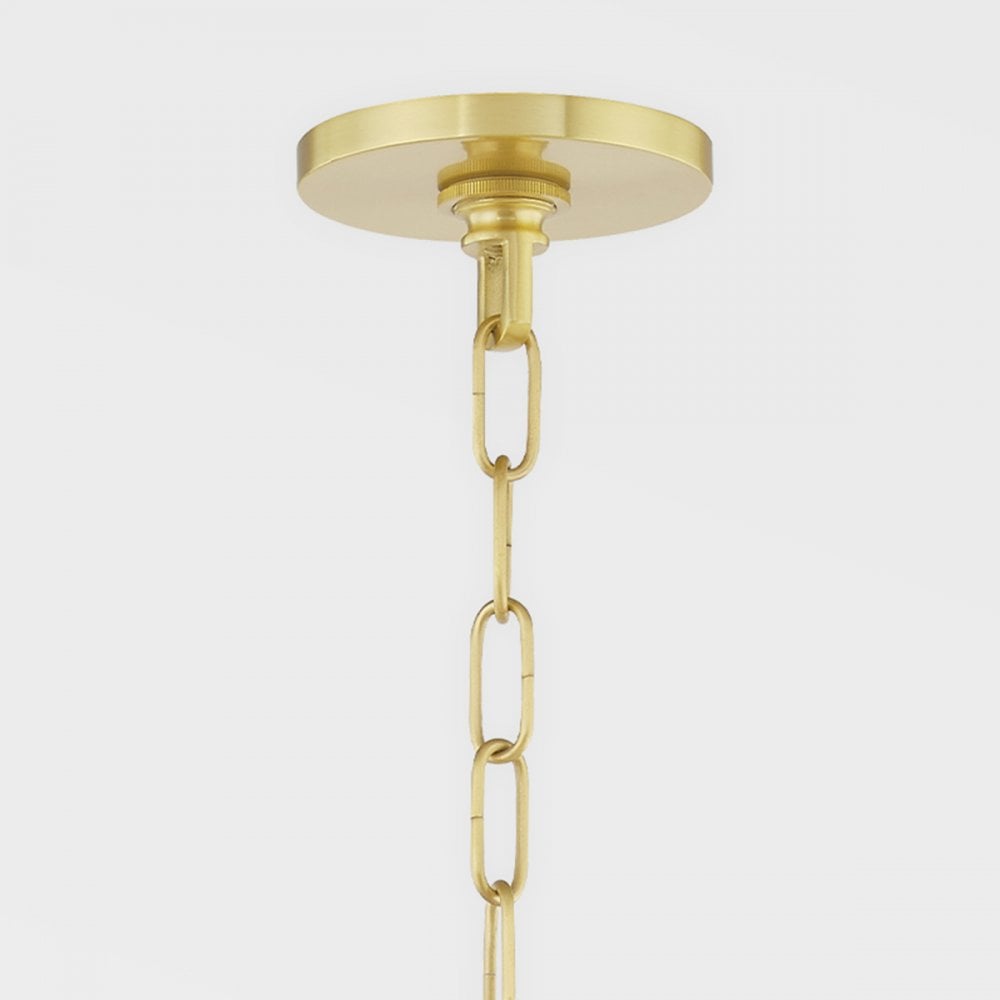 Olivia Antique Brass Single Light Wall Sconce