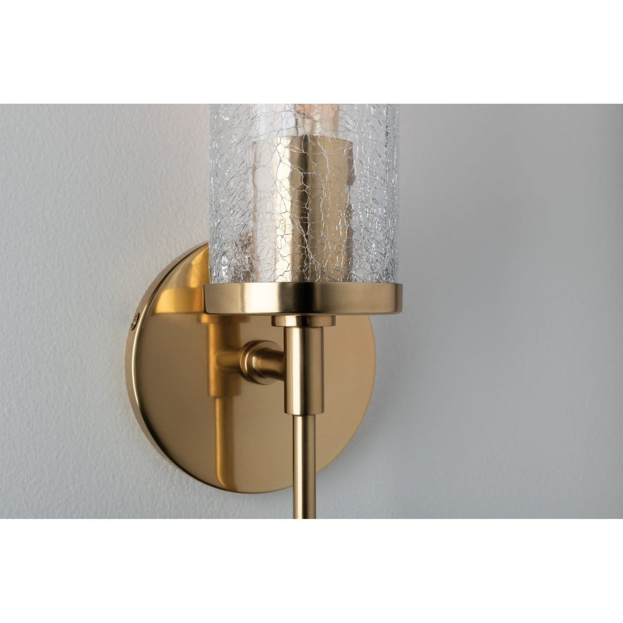 Olivia Antique Brass Single Light Wall Sconce