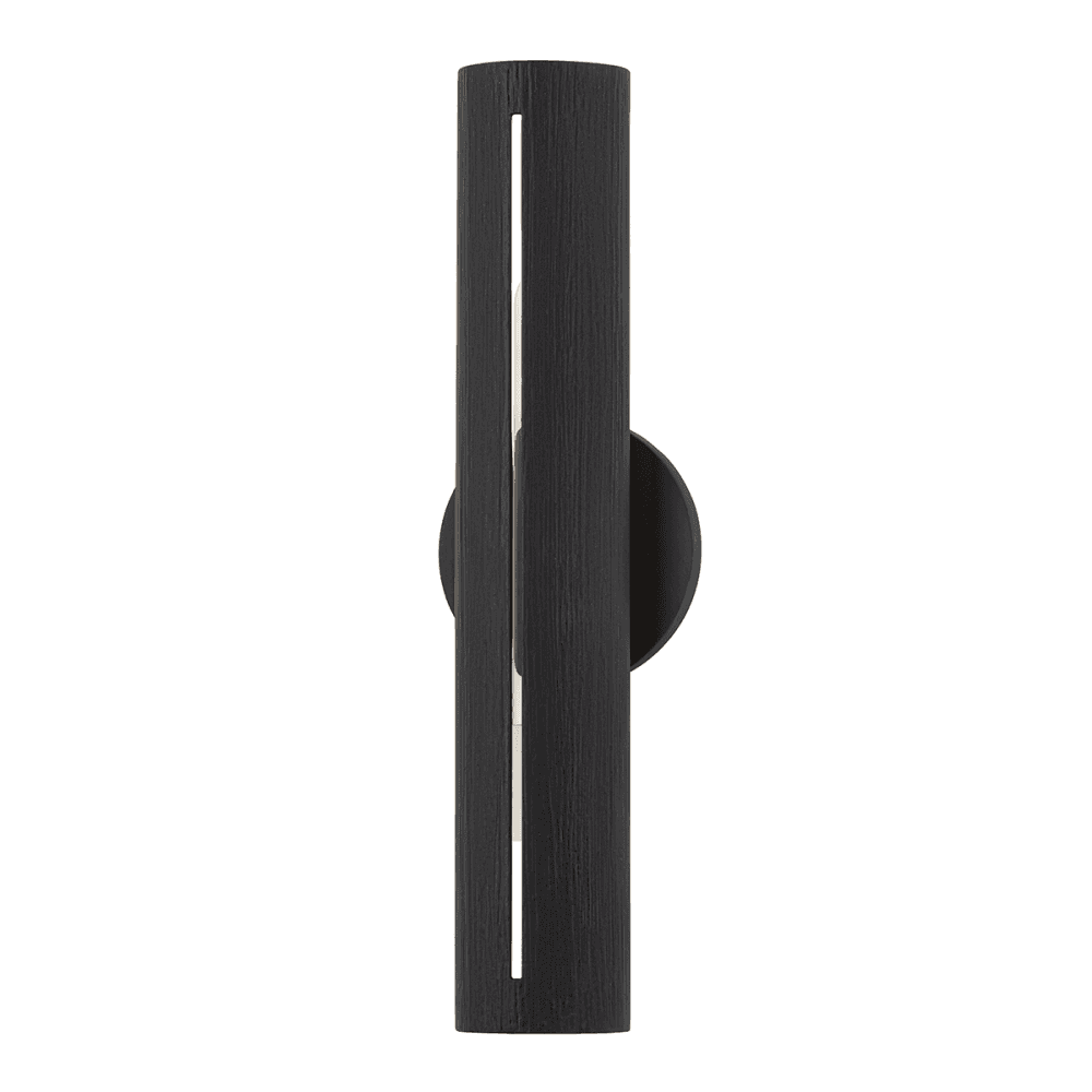 Brandon Modern Black Steel Wall Sconce