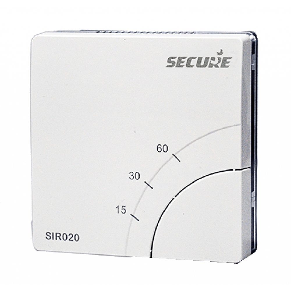 Horstmann White Electronic Boost Timer Switch with Adjustable 15/30/60-Minute Intervals