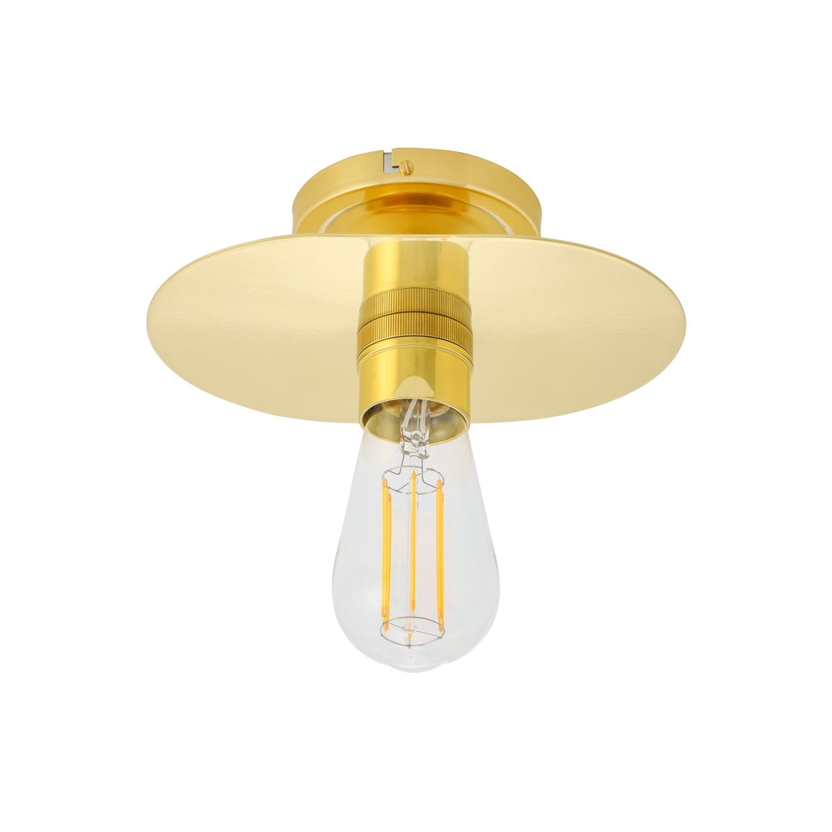 Kigoma Vintage Brass Ceiling Light Fixture