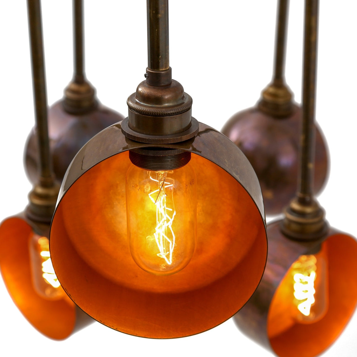 San Jose Contemporary Brass Chandelier