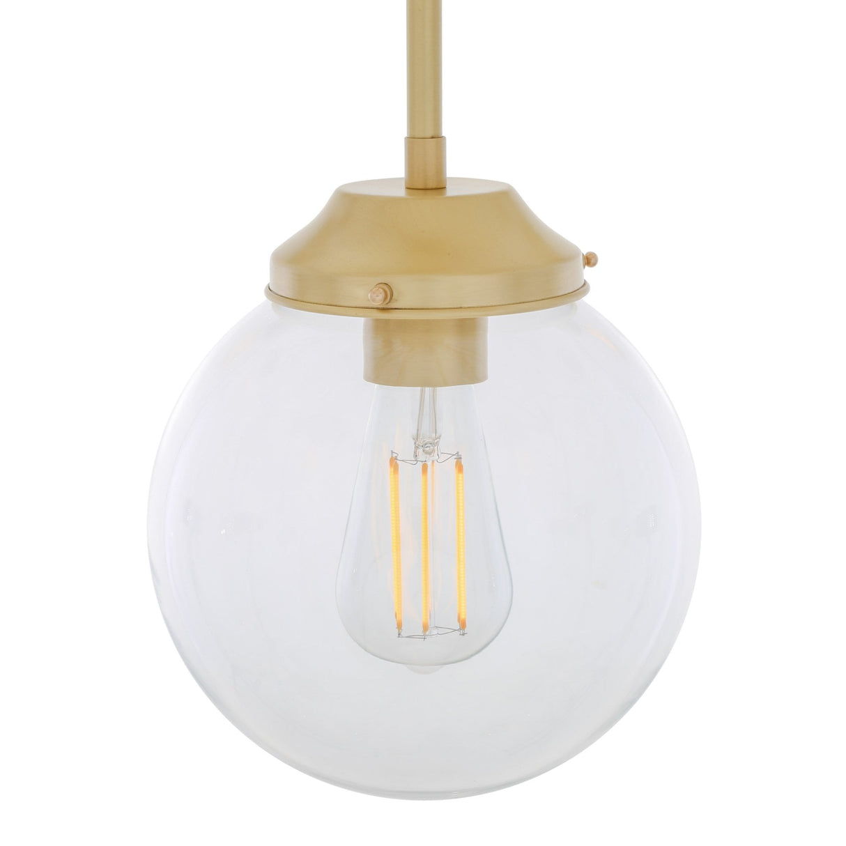 Antique Brass Rome Chandelier with Elegant Oval Glass Shades