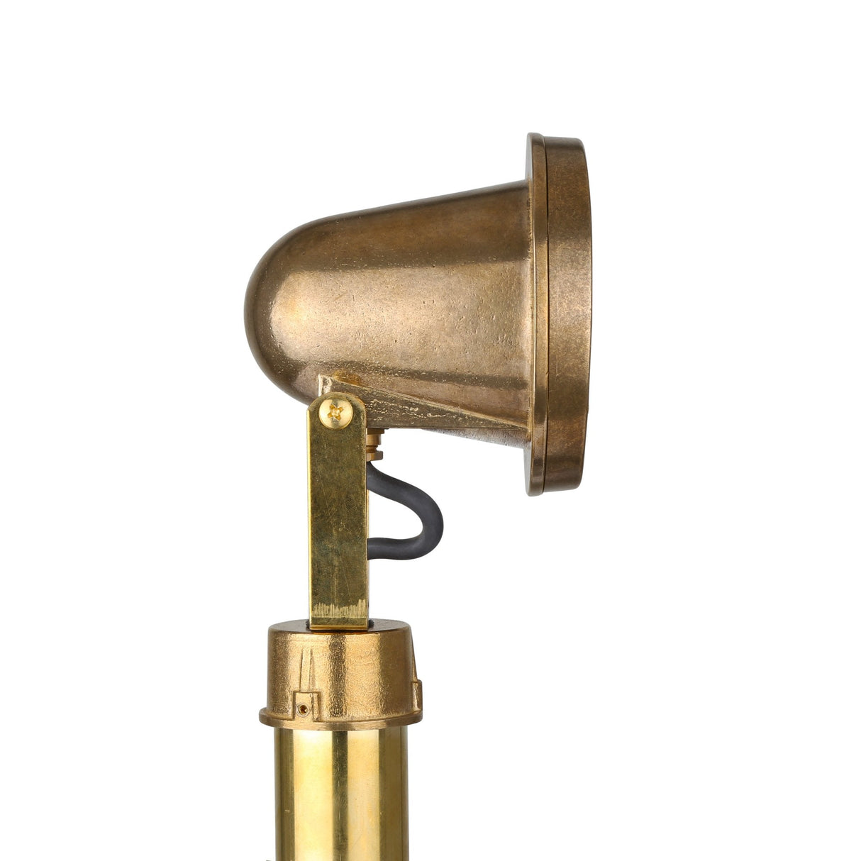 Nanami Outdoor Brass Bollard Light with Sleek Design