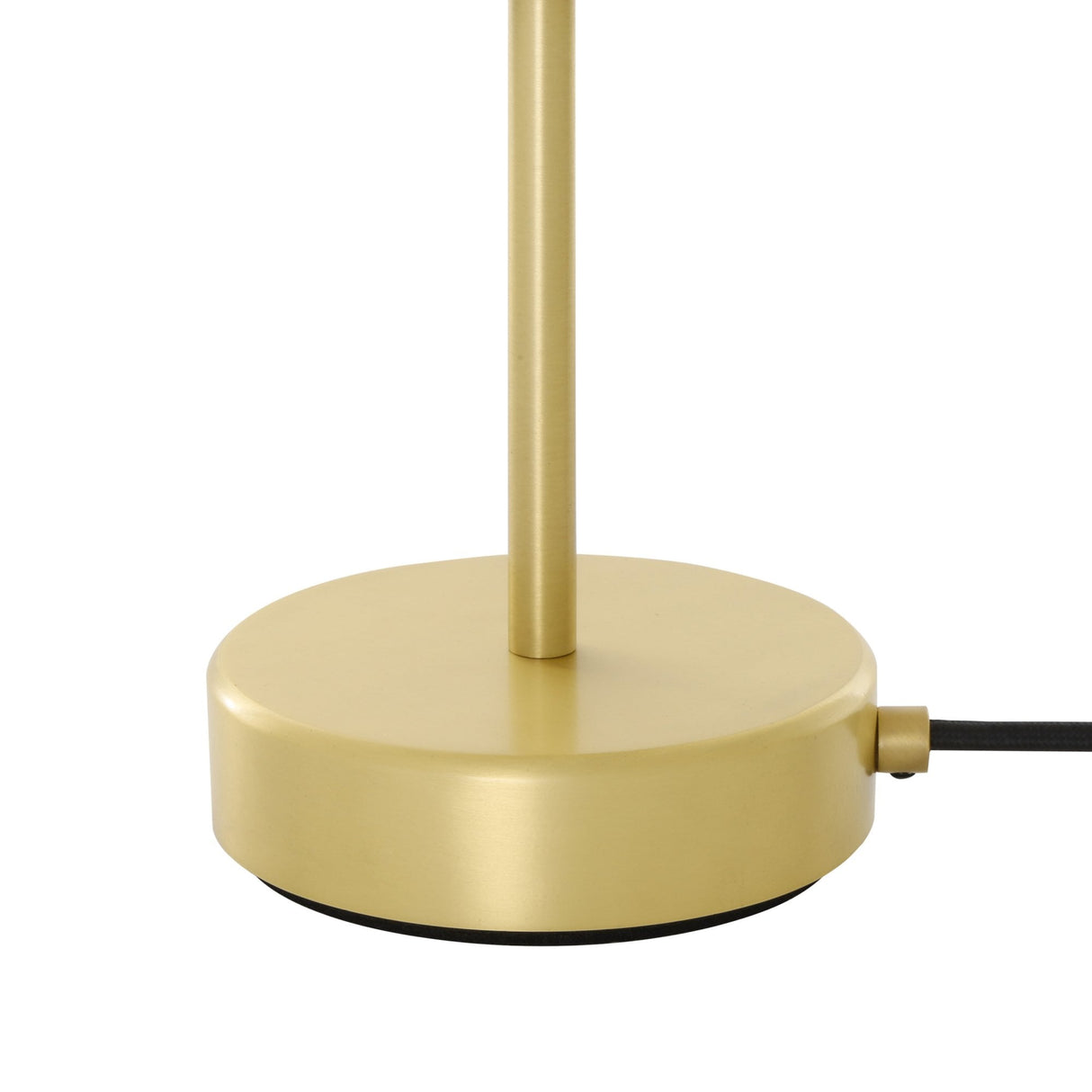 Helena Modern Brass and Glass Table Lamp with 15cm Globe Shade