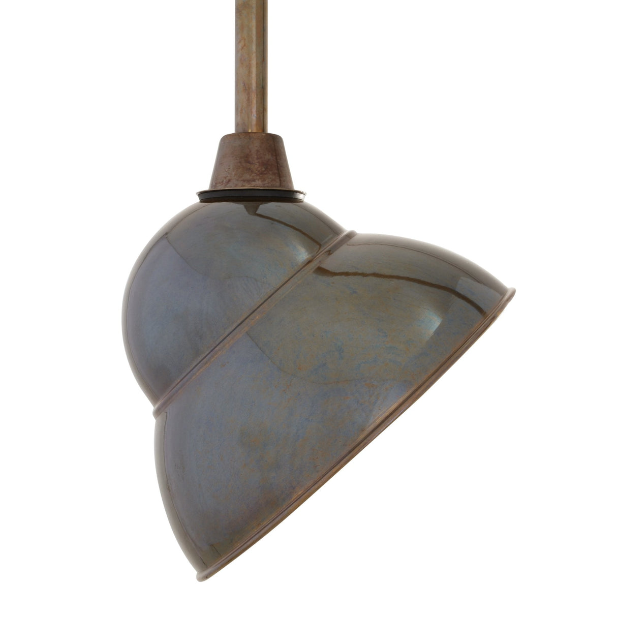 Sanford Vintage Brass Outdoor Wall Light