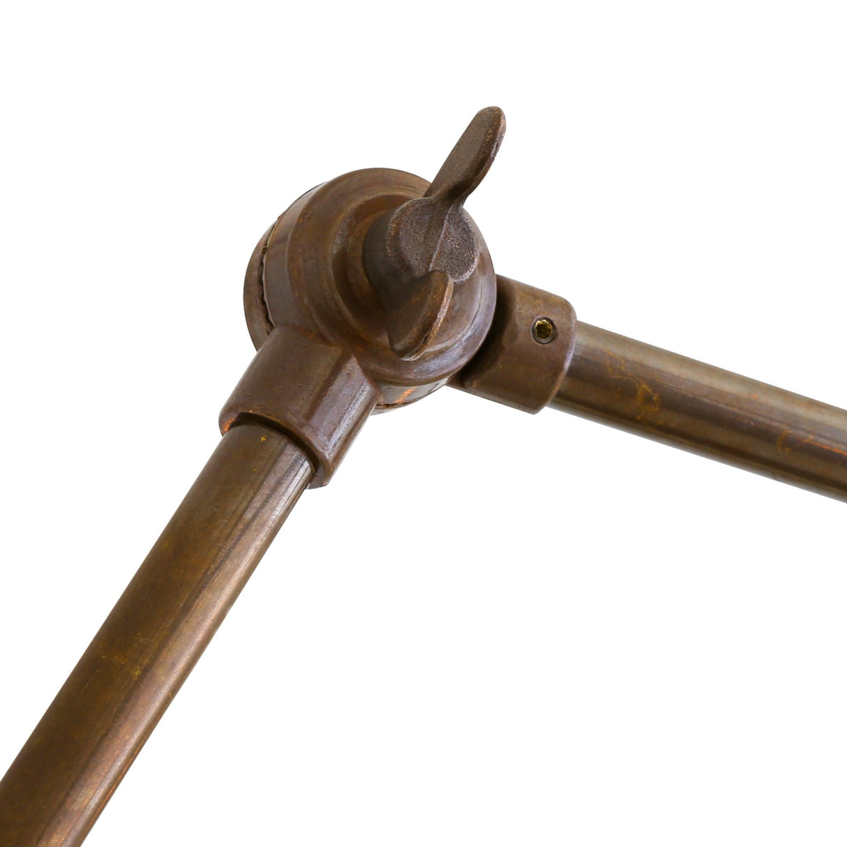 San Mateo Antique Brass Modern Chandelier