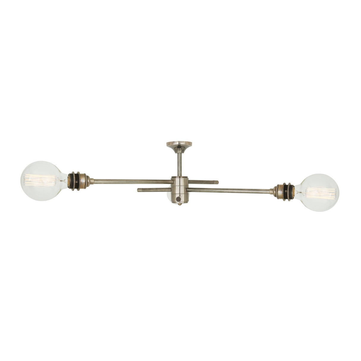 Mombasa Vintage Brass Chandelier with Three Elegant Arms