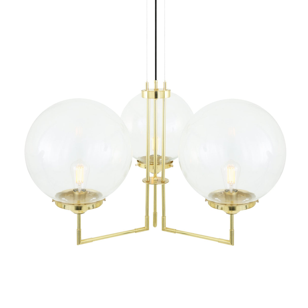 Bellavary Trio Arm Modern Chandelier | GL044B x 3