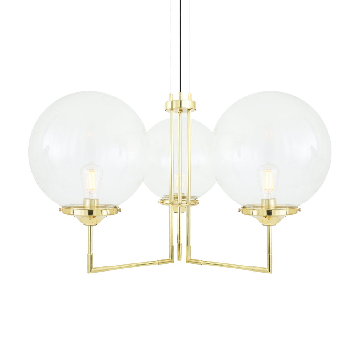 Bellavary Trio Arm Modern Chandelier | GL044B x 3