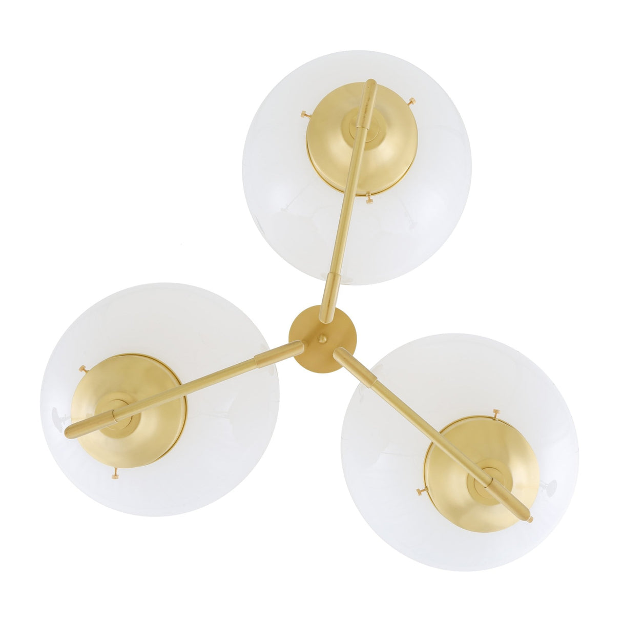 Bellavary Trio Arm Modern Chandelier | GL044B x 3