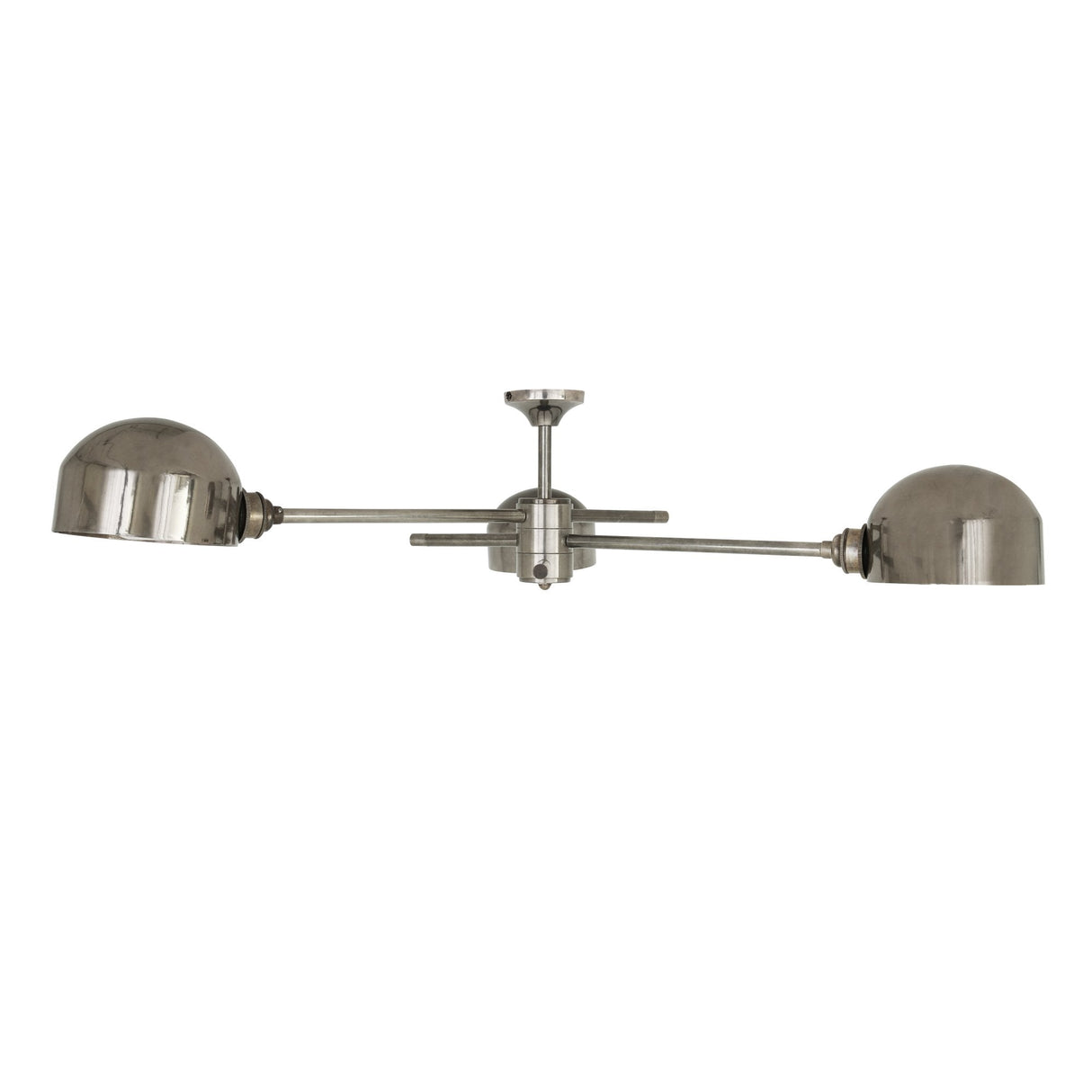 San Jose Flush Mount Ceiling Light in Antique Brass