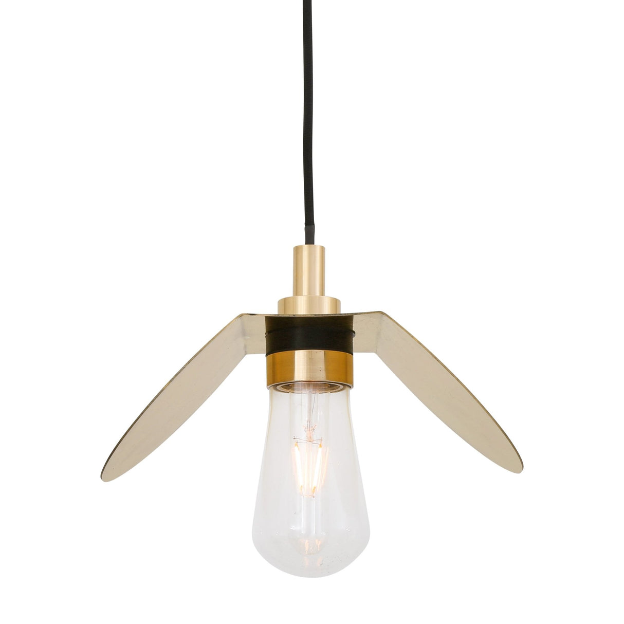 Hali Pendant Light in Antique Brass Finish