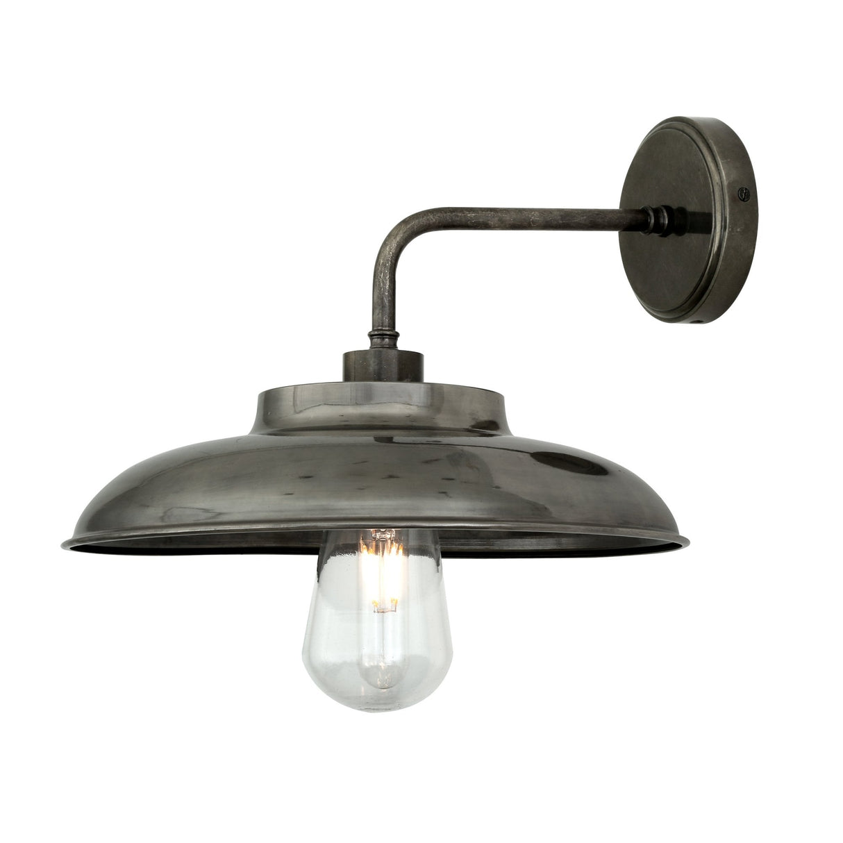 Antique Brass Darya Wall Light Fixture: Industrial Elegance for Modern Spaces