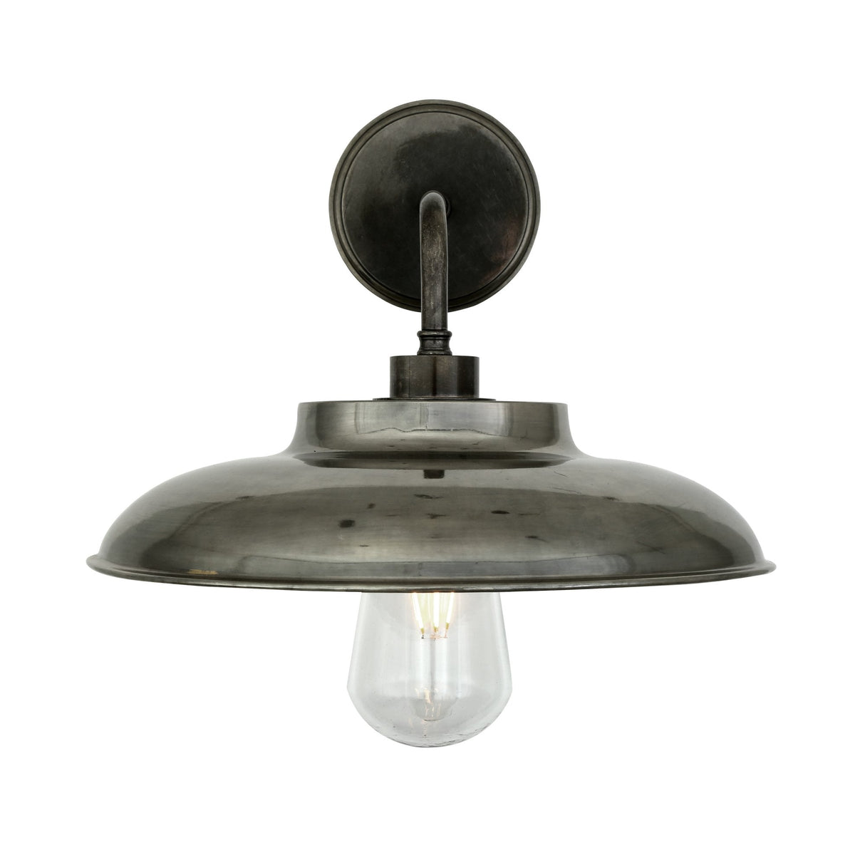Antique Brass Darya Wall Light Fixture: Industrial Elegance for Modern Spaces