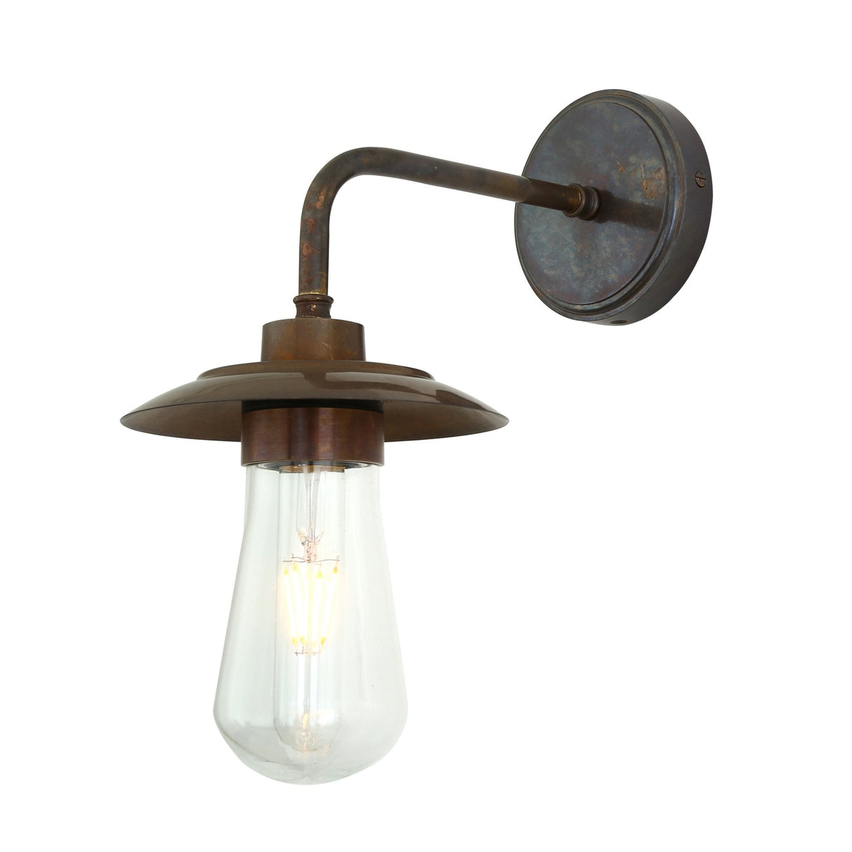 Vintage-Inspired Industrial Wall Sconce with Quirky Charm