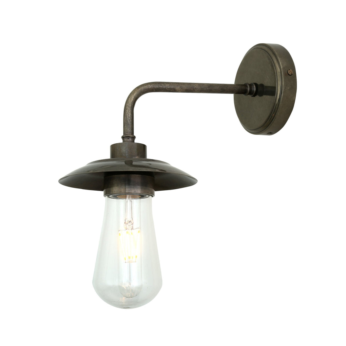 Vintage-Inspired Industrial Wall Sconce with Quirky Charm