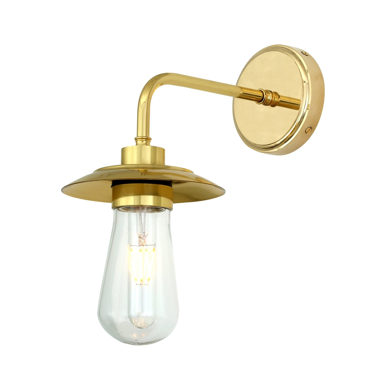 Vintage-Inspired Industrial Wall Sconce with Quirky Charm