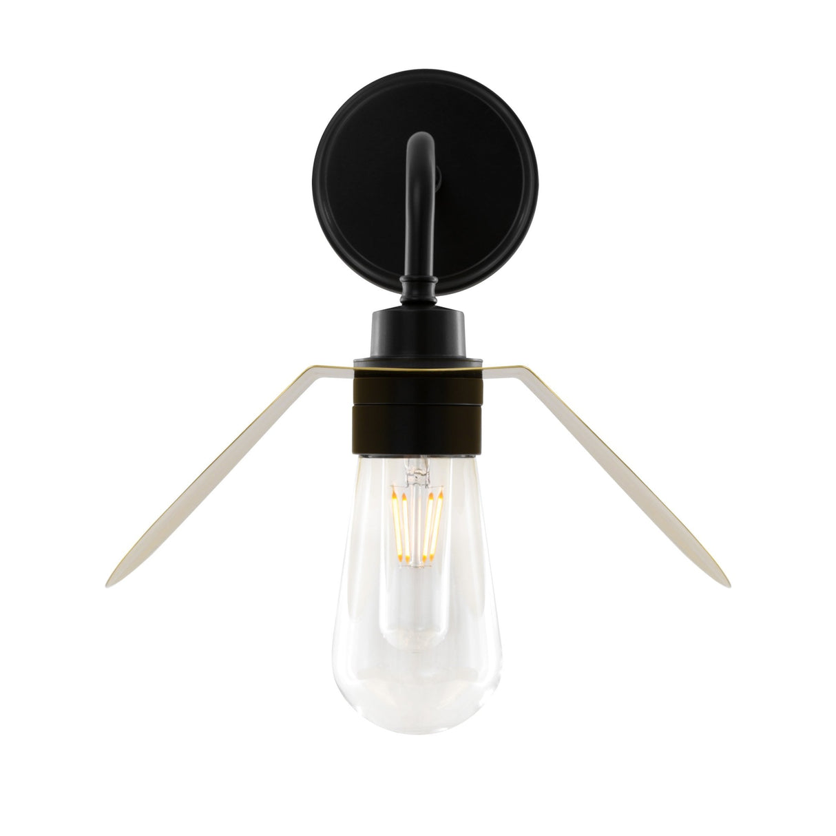 Industrial Vintage Charm: Hali Single Bulb Wall Light