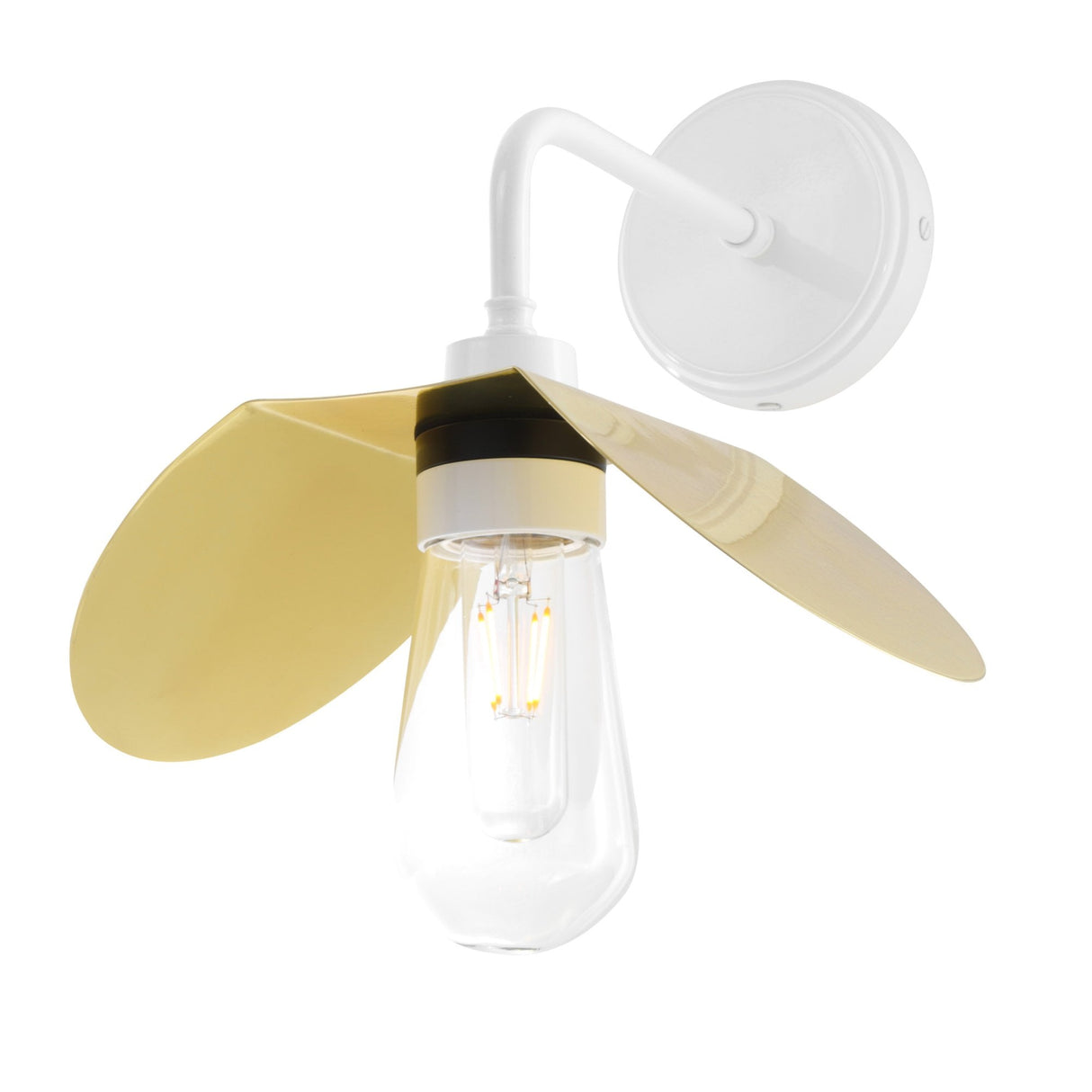 Industrial Vintage Charm: Hali Single Bulb Wall Light