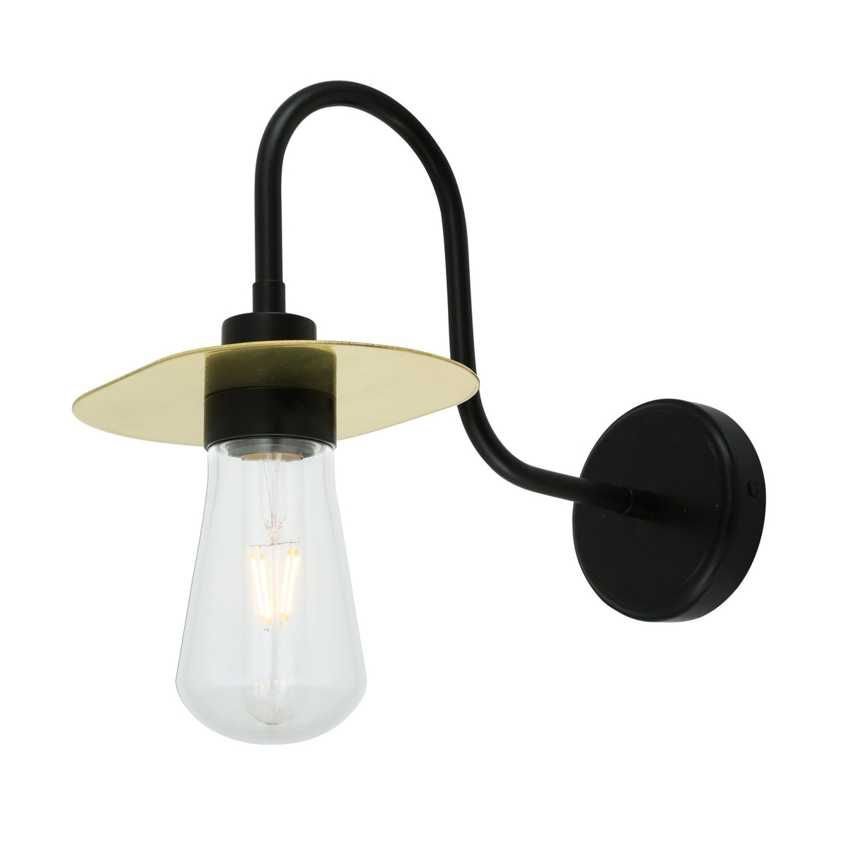 Kai Vintage Industrial Single Bulb Wall Light