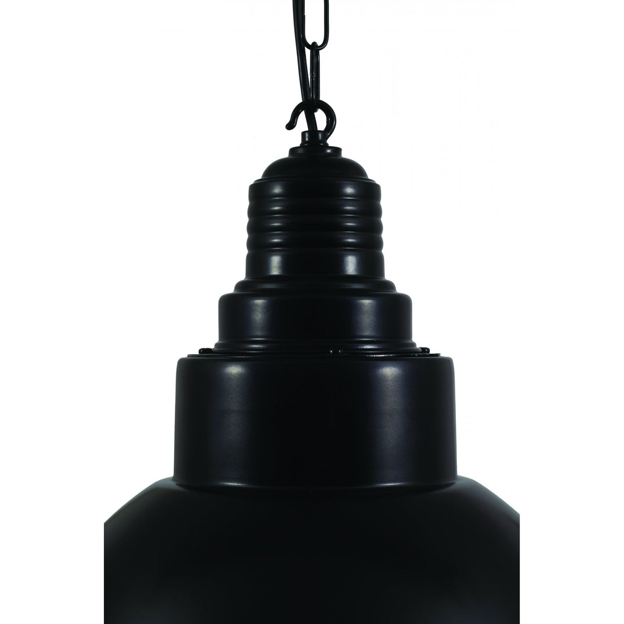 Danicaans Black Industrial Pendant Light - Large Retro Design