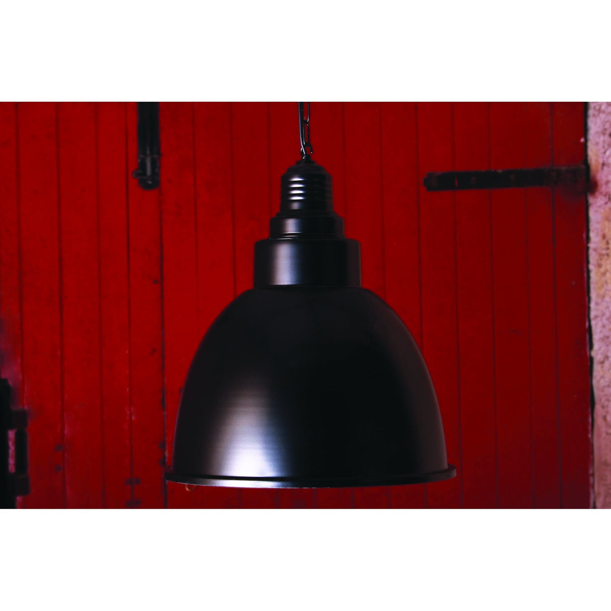 Danicaans Black Industrial Pendant Light - Large Retro Design