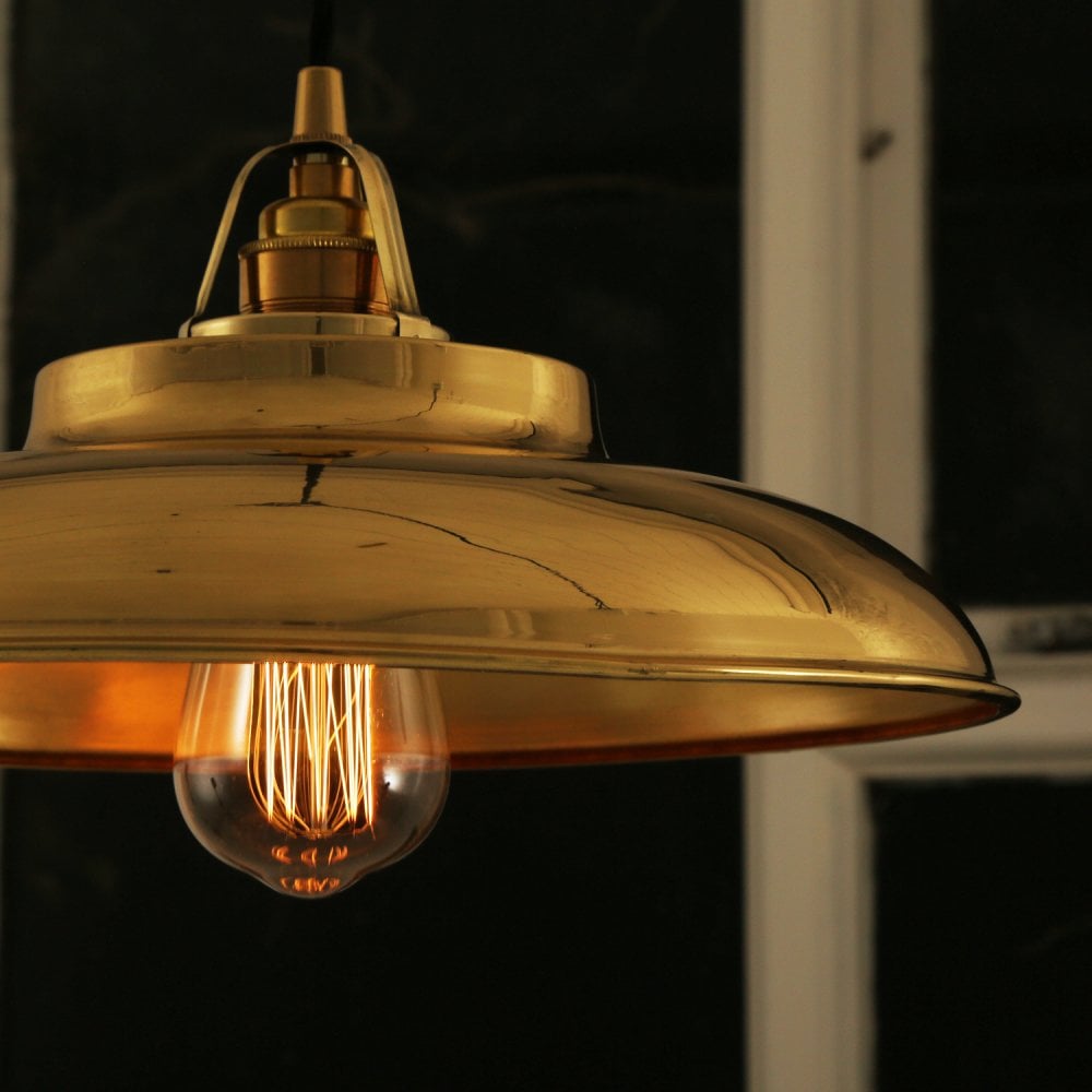 Telal Minimalist Brass Pendant Light Fixture