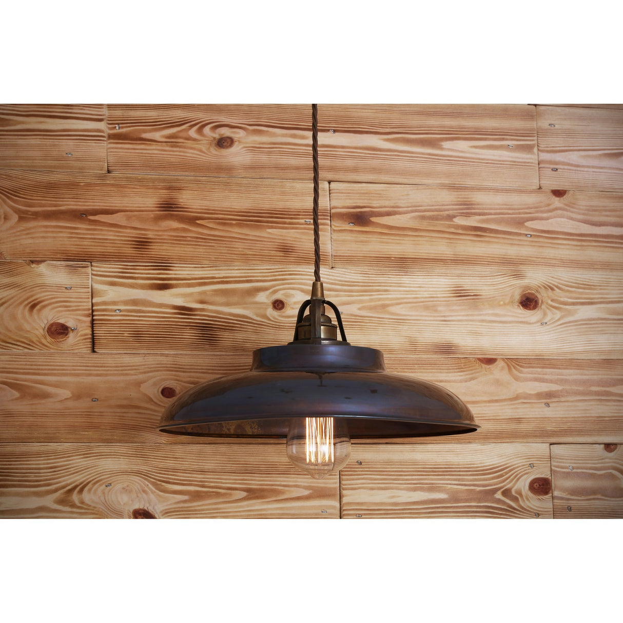 Telal Minimalist Brass Pendant Light Fixture