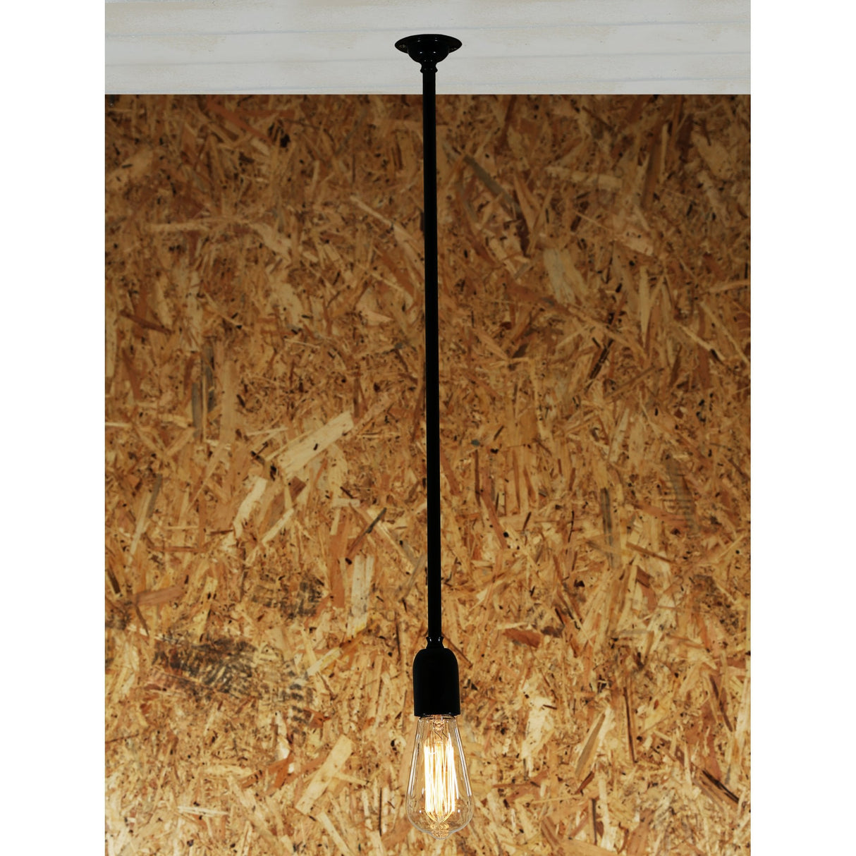 Powell Minimalist Brass Pendant Light