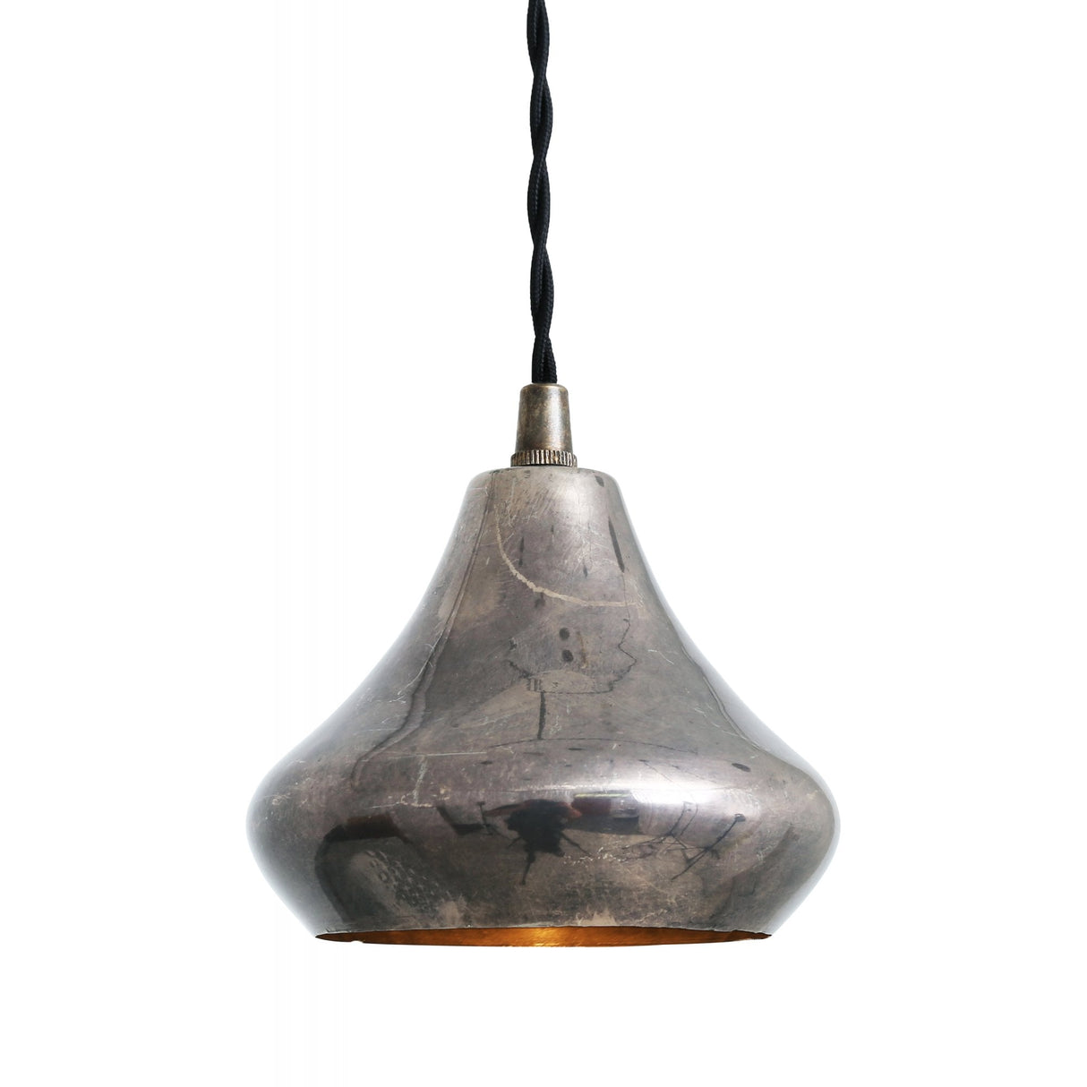 Amina Vintage Brass Pendant Light
