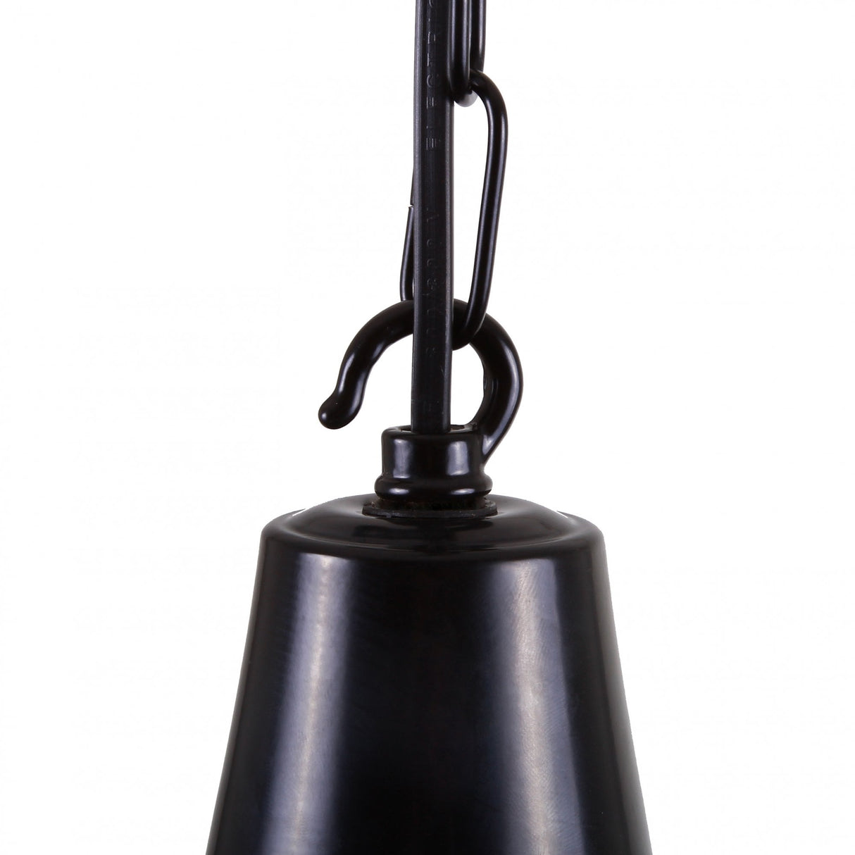 Industrial Elegance: Black Hex Pendant Light
