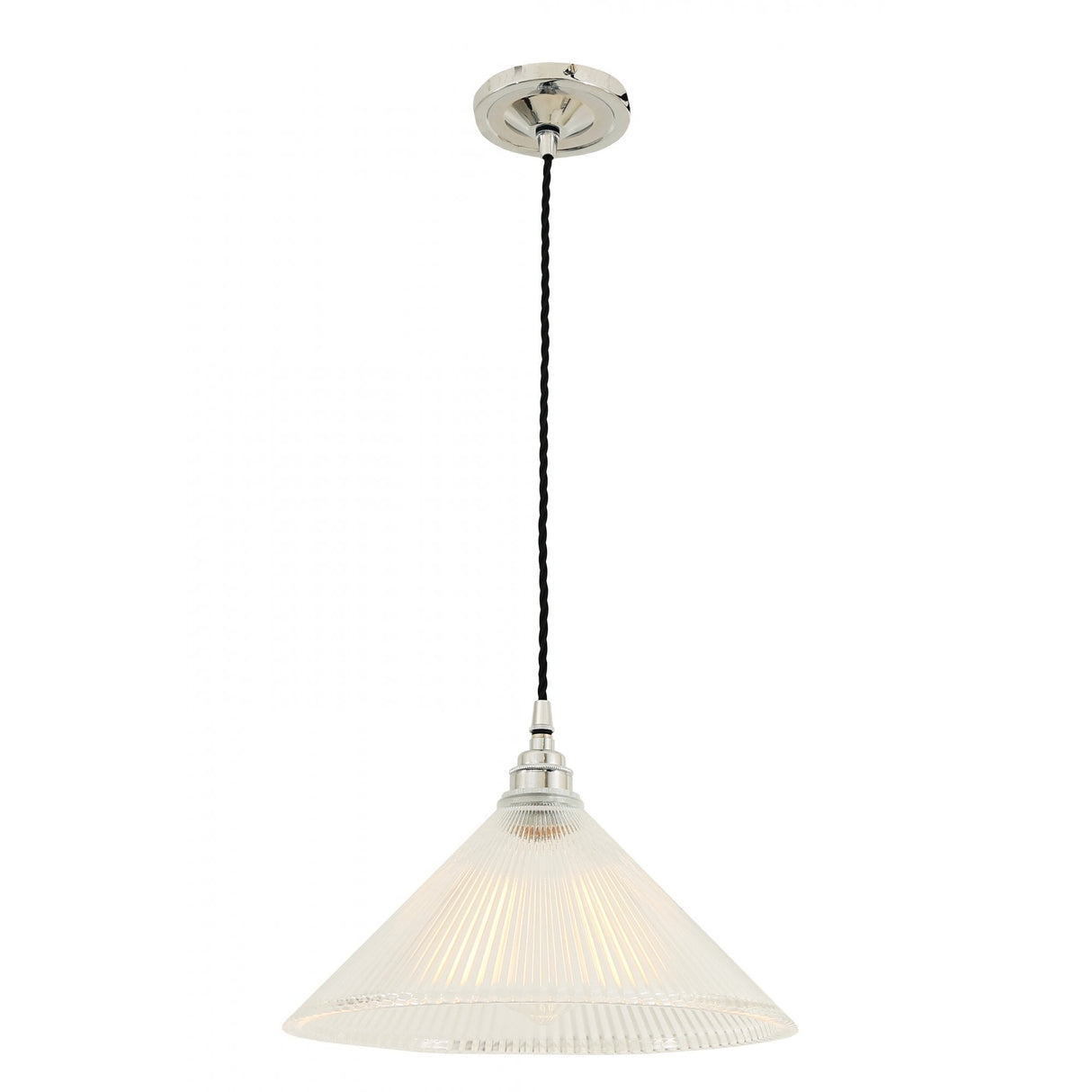 Industrial Elegance Brass Pendant Light