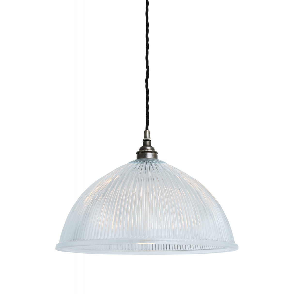 Antique Brass Nova Prismatic Pendant Light