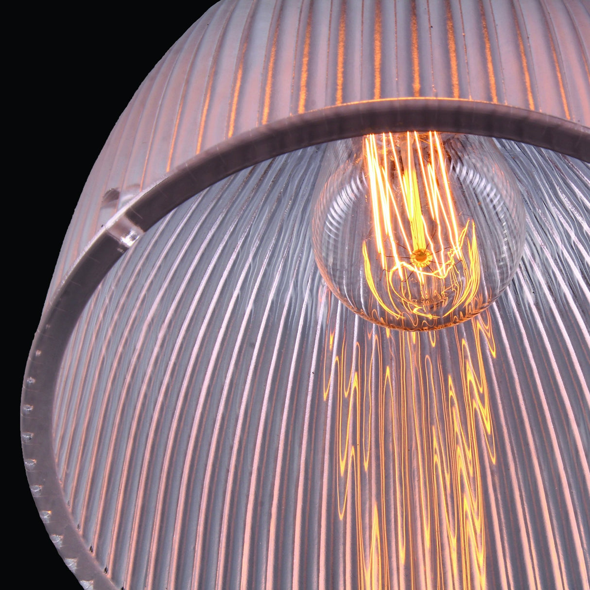 Corvera Vintage-Style Glass Pendant Ceiling Light