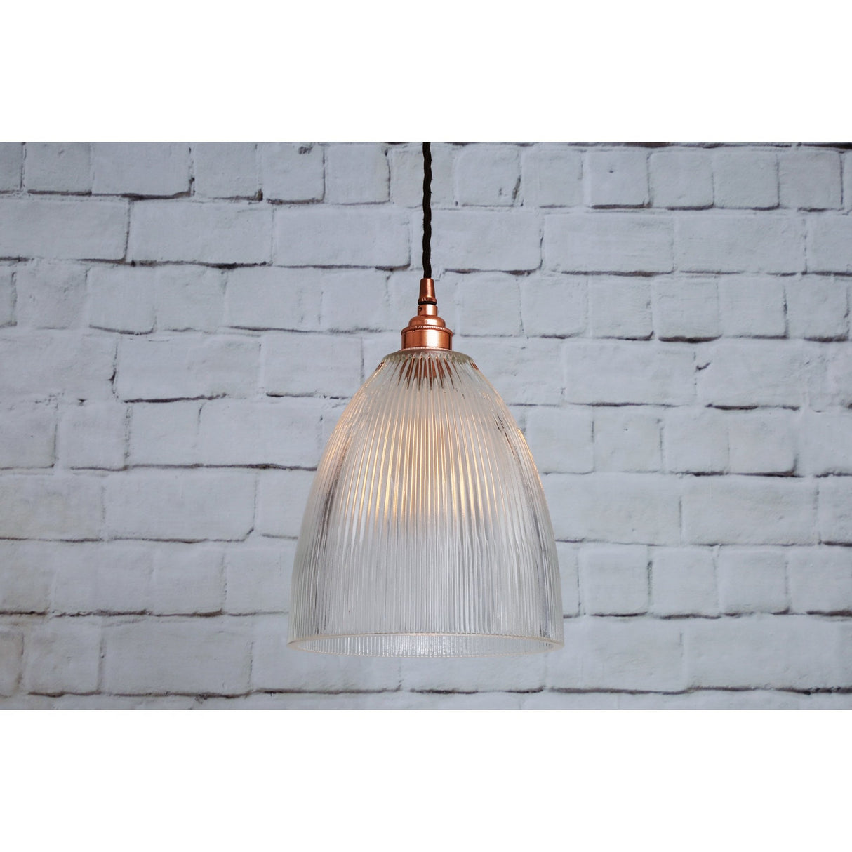 Corvera Vintage-Style Glass Pendant Ceiling Light