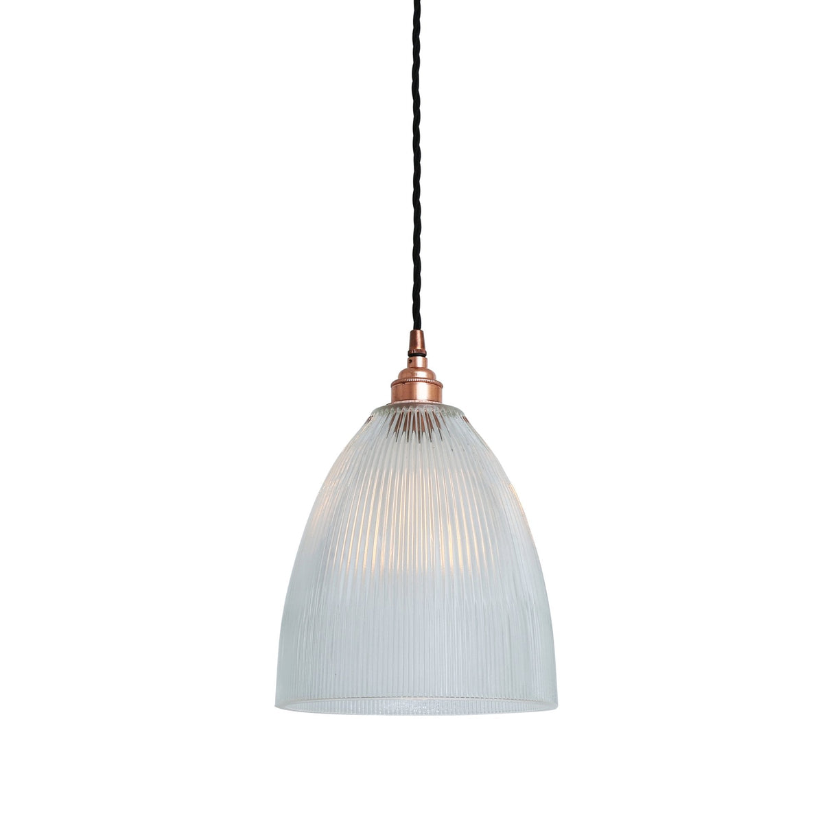 Corvera Vintage-Style Glass Pendant Ceiling Light