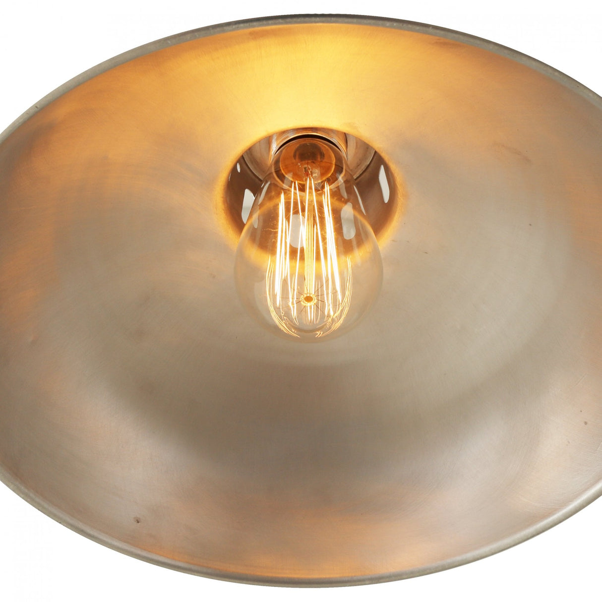 Osson Industrial Pendant Light with Bronze and Chrome Finish