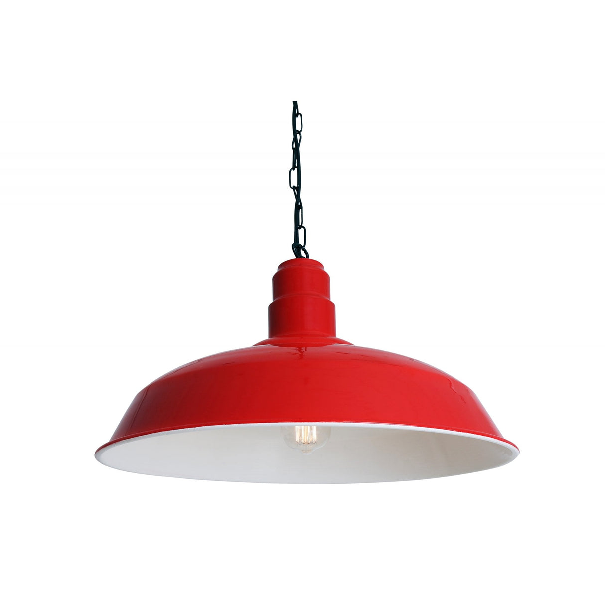 Wyse Black Industrial Pendant Light