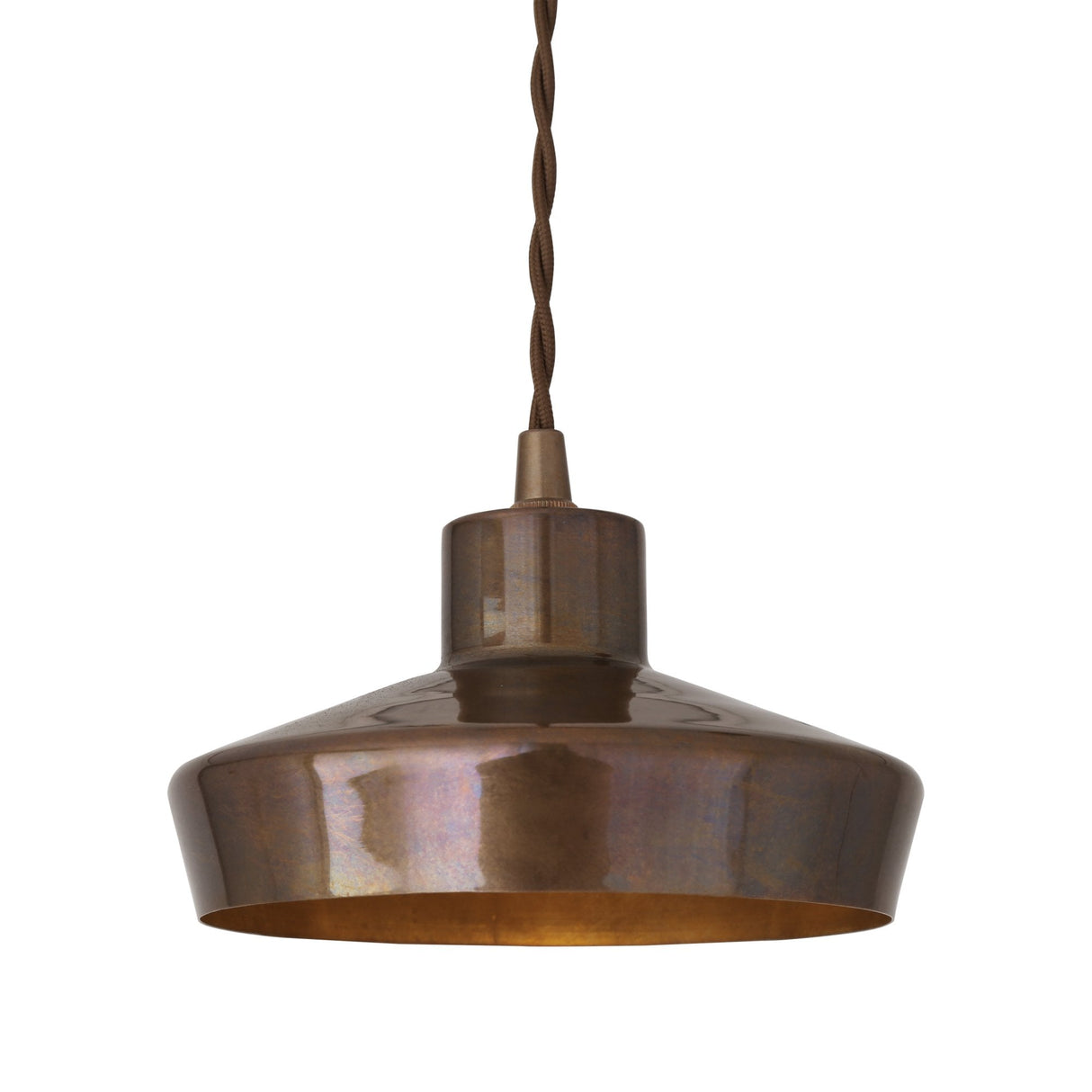 Vintage Brass Splendor Pendant Light