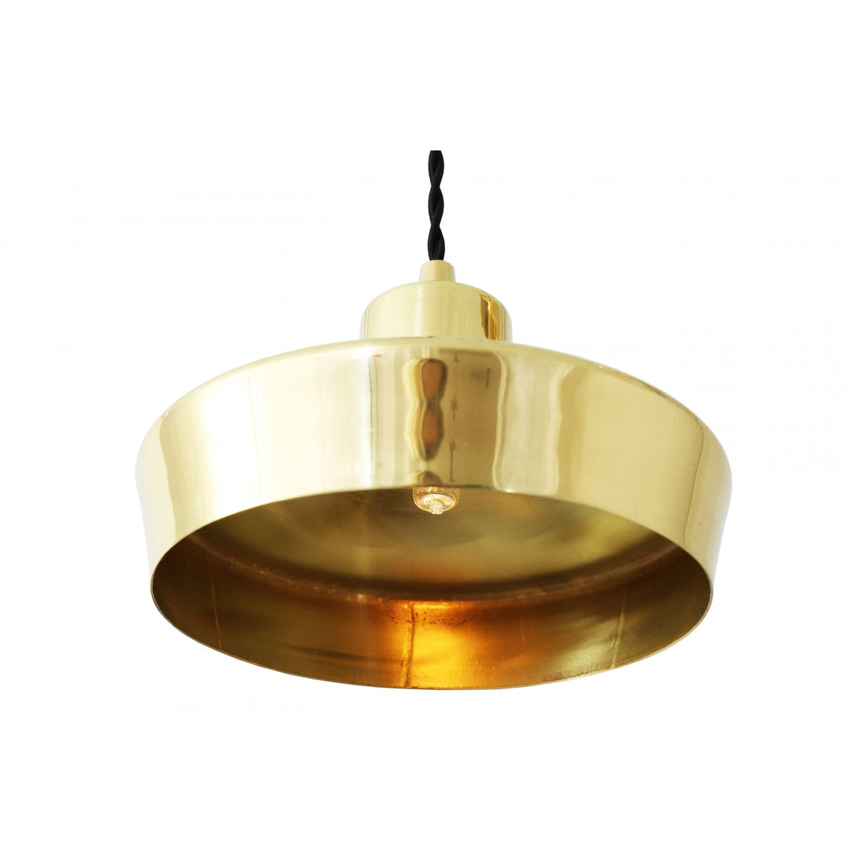 Vintage Brass Splendor Pendant Light