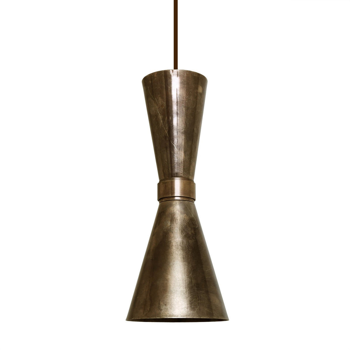 Antique Brass Amias Conical Pendant Light