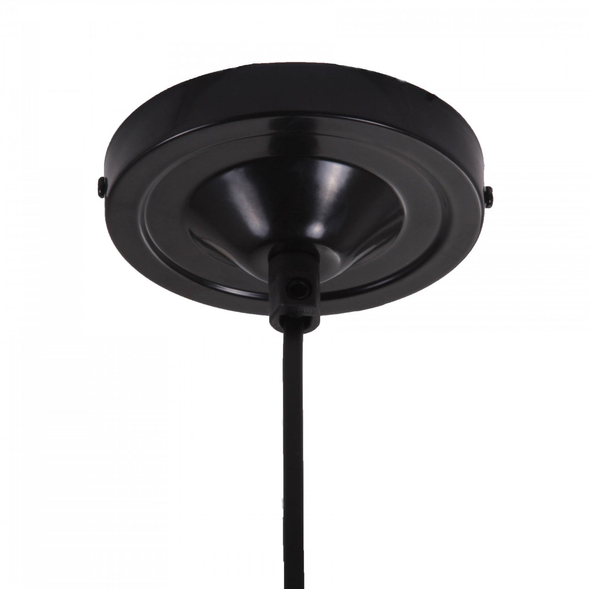 Moroccan Elegance Pendant, Matte Black & Brushed Brass