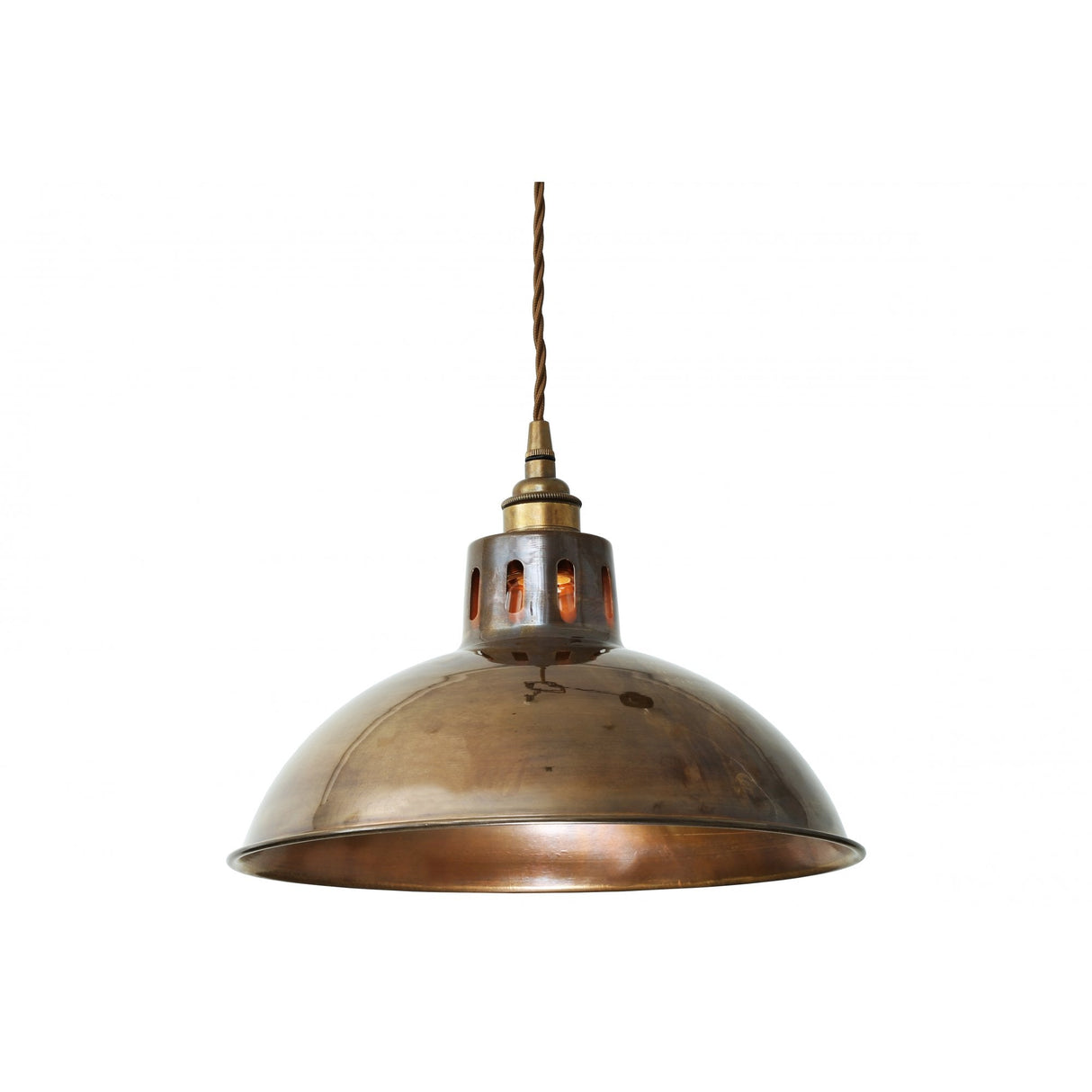 Industrial Brass Pendant Light - Paris Collection