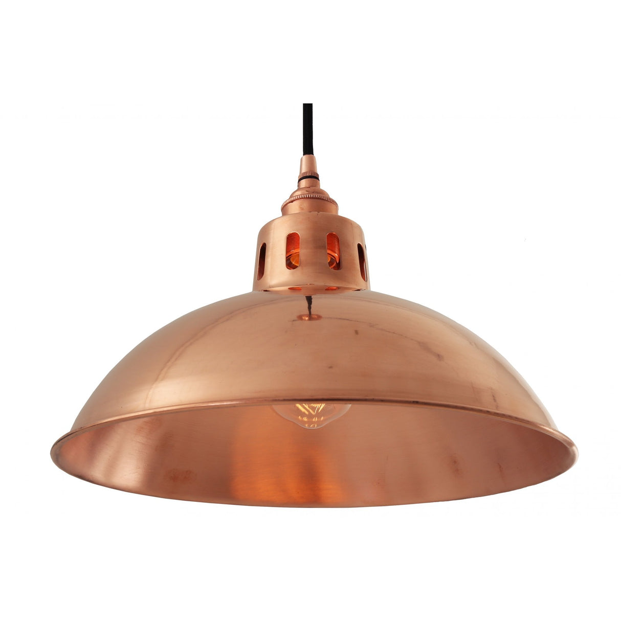 Berlin Vintage Pendant Light in Polished Copper Finish